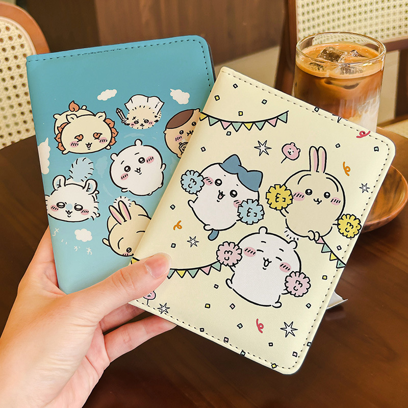 Kawaii Tech Accessories - Sampul Paspor Kulit Sintetis Chiikawa Kawaii