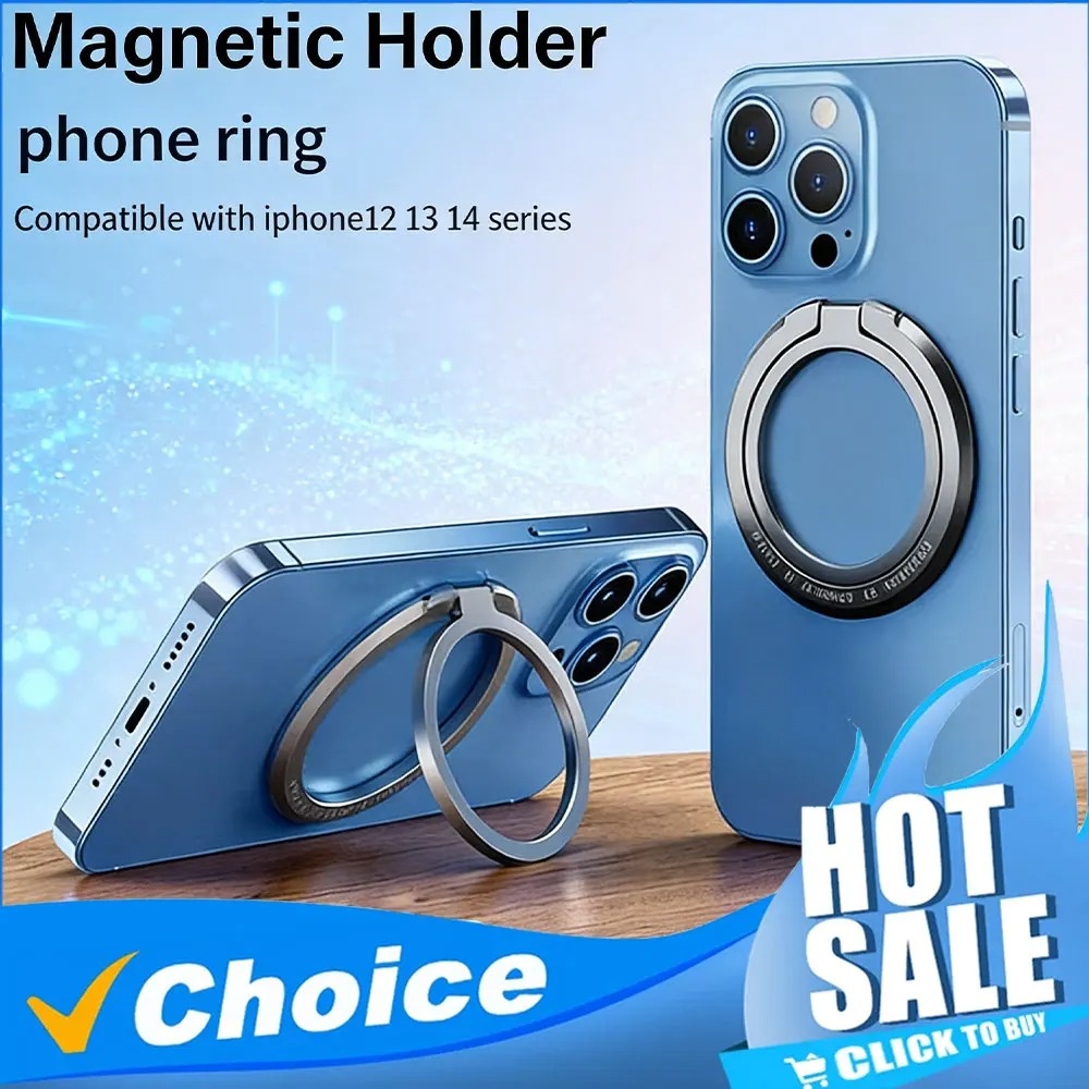 Mobile Tech Accessories - Penyangga Cincin Magnetik untuk Ponsel, Aksesoris
