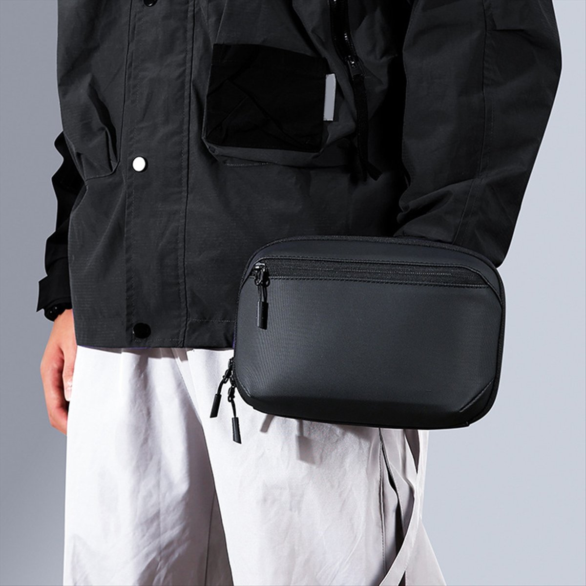 ☶ ❈ ＊ ♥ AC1579-Tas Teknologi T - Tech Accessories Travel Organizer Pouch ulasan dan harga