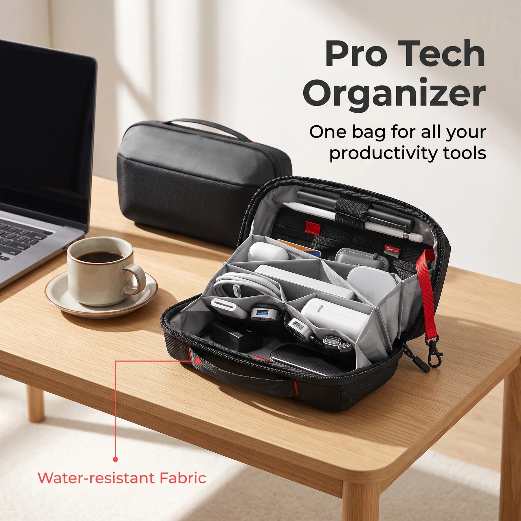 Kantong Organizer Perlengkapan - Tech Accessories Case ulasan dan harga