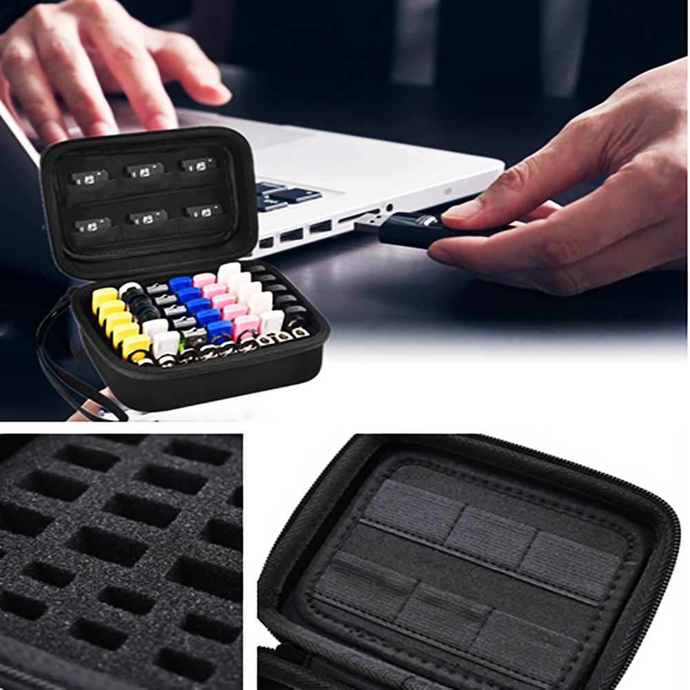 Kotak Penyimpanan Flash Drive  - Tech Accessories Case ulasan dan harga
