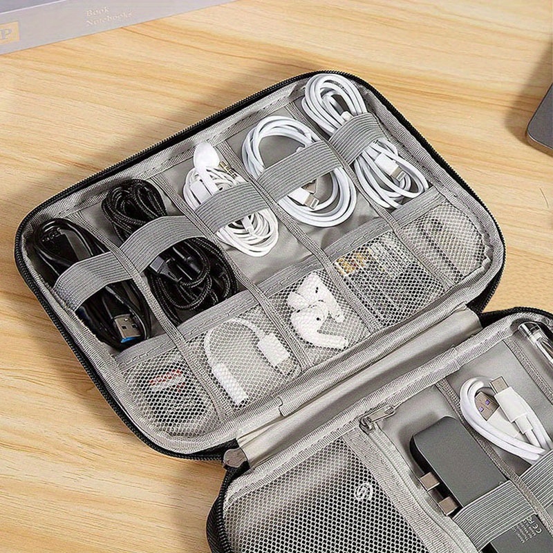 1 Buah Kotak Penyimpanan Kabel - Tech Accessories Travel Organizer Pouch ulasan dan harga