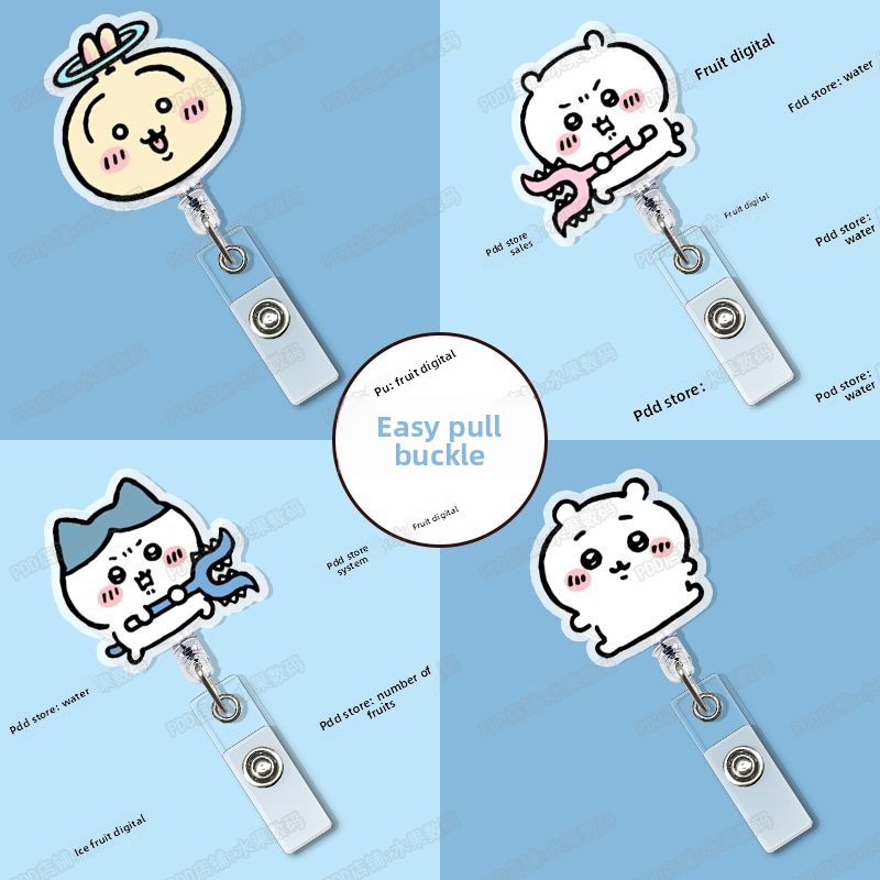 jiyi Gantungan Kartu Identitas - Kawaii Tech Accessories ulasan dan harga